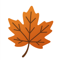 Herbstferien herbstliches Blatt